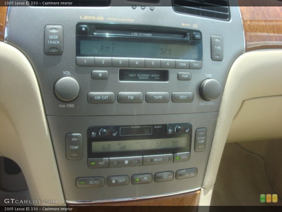Cashmere Interior Controls for the 2005 Lexus ES 330 #80817272
