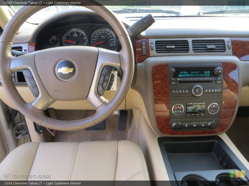 Light Cashmere Interior Dashboard for the 2009 Chevrolet Tahoe LT #80817885