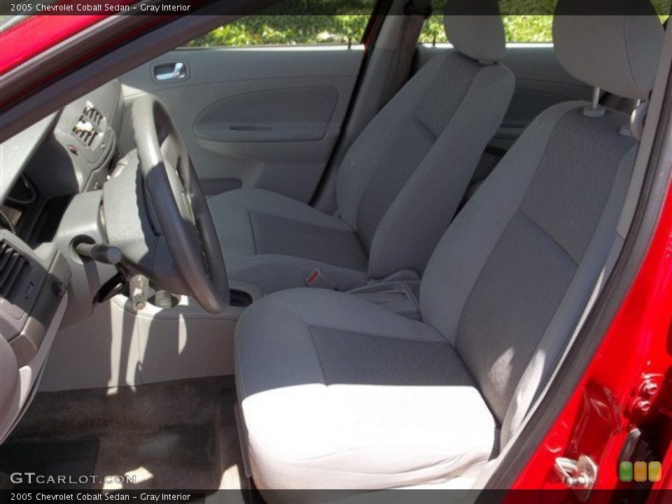 Gray Interior Front Seat for the 2005 Chevrolet Cobalt Sedan #80818432