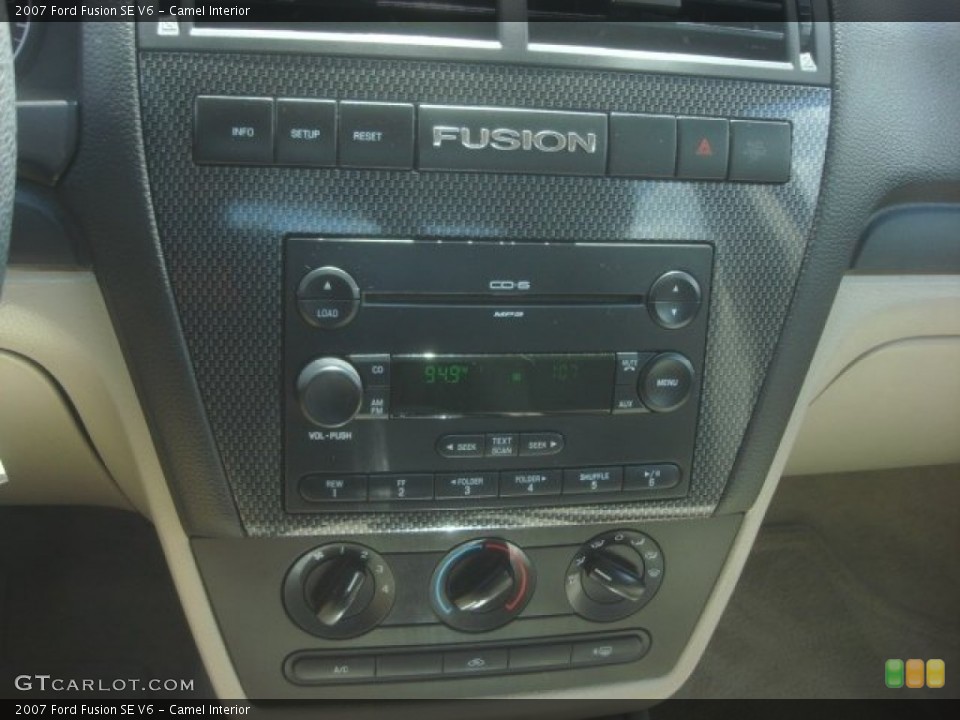 Camel Interior Controls for the 2007 Ford Fusion SE V6 #80819908