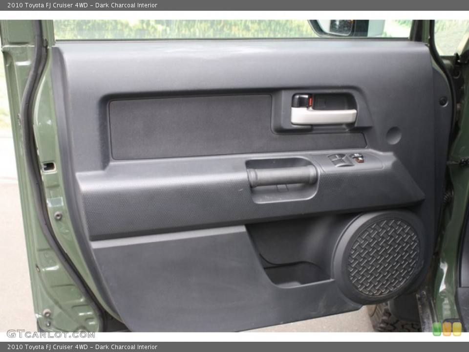 Dark Charcoal Interior Door Panel for the 2010 Toyota FJ Cruiser 4WD #80823101