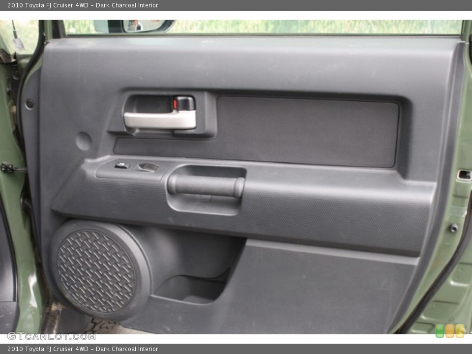 Dark Charcoal Interior Door Panel for the 2010 Toyota FJ Cruiser 4WD #80823118