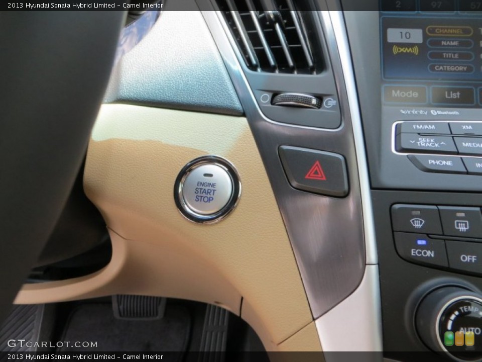 Camel Interior Controls for the 2013 Hyundai Sonata Hybrid Limited #80823525