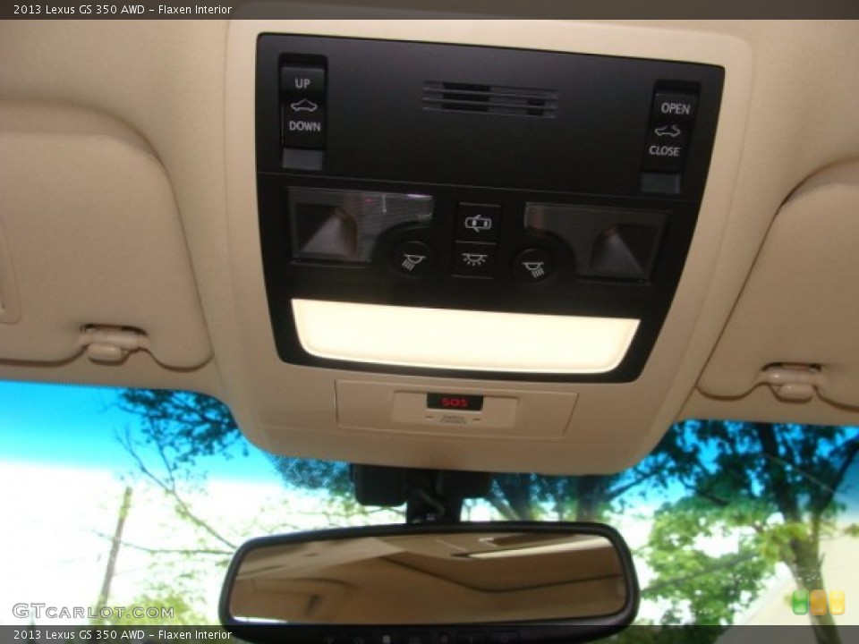 Flaxen Interior Controls for the 2013 Lexus GS 350 AWD #80824075