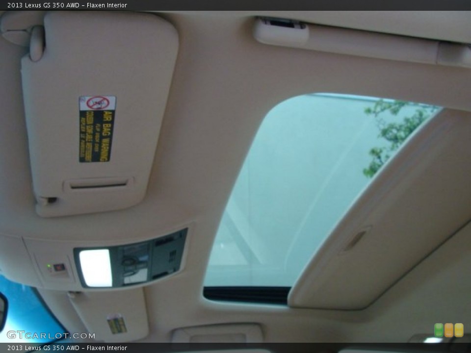 Flaxen Interior Sunroof for the 2013 Lexus GS 350 AWD #80824088