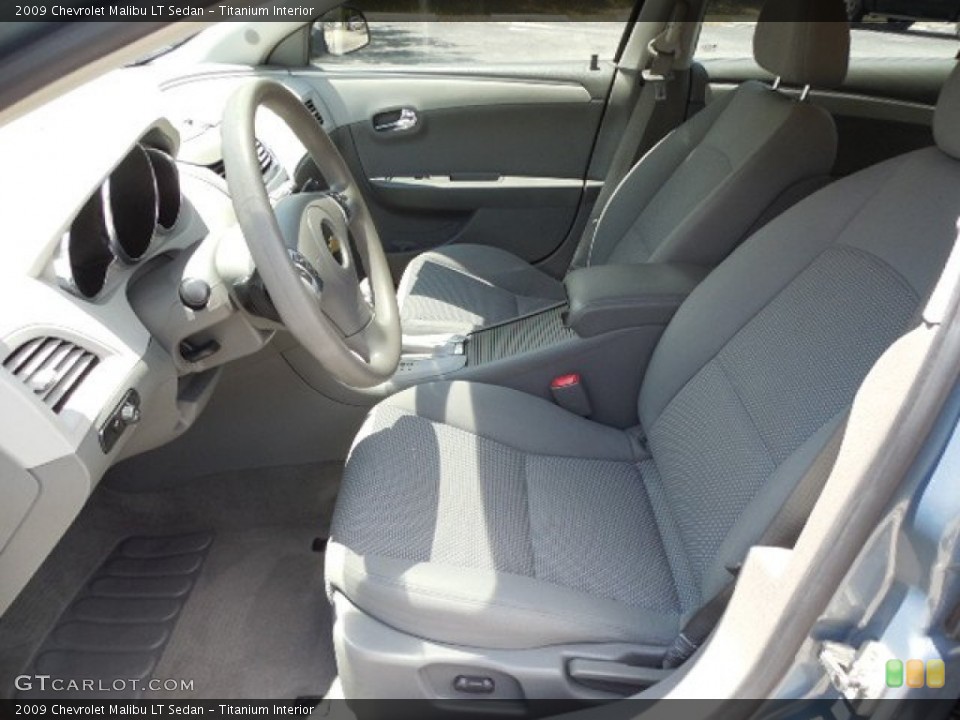 Titanium Interior Photo for the 2009 Chevrolet Malibu LT Sedan #80824839