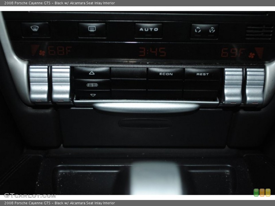 Black w/ Alcantara Seat Inlay Interior Controls for the 2008 Porsche Cayenne GTS #80825044