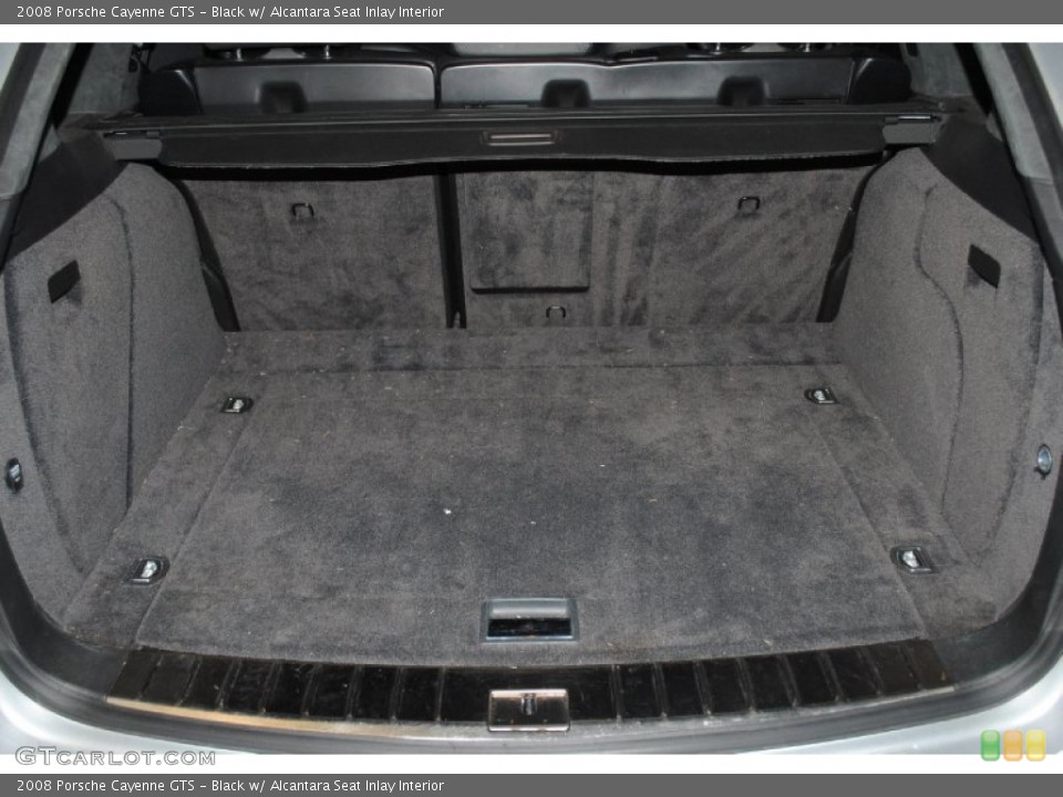Black w/ Alcantara Seat Inlay Interior Trunk for the 2008 Porsche Cayenne GTS #80825267