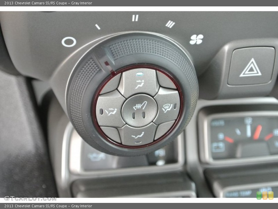 Gray Interior Controls for the 2013 Chevrolet Camaro SS/RS Coupe #80827909