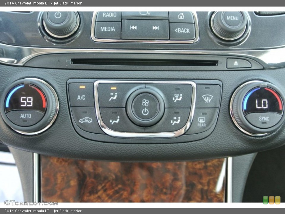 Jet Black Interior Controls for the 2014 Chevrolet Impala LT #80828318