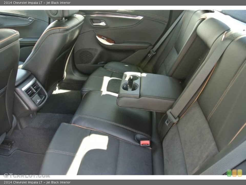 Jet Black Interior Rear Seat for the 2014 Chevrolet Impala LT #80828413