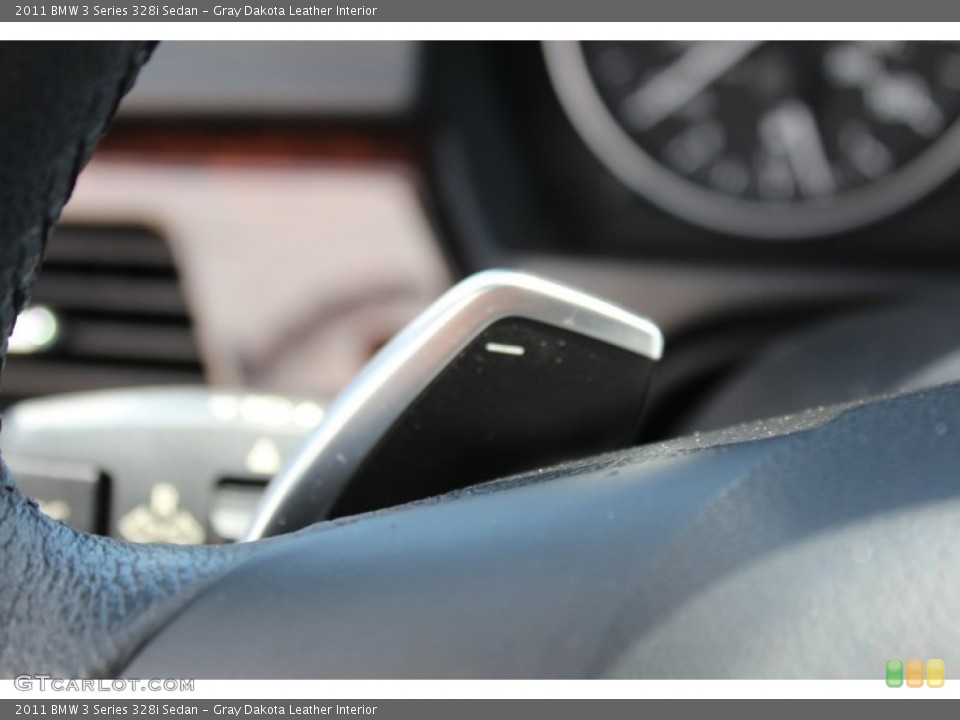 Gray Dakota Leather Interior Transmission for the 2011 BMW 3 Series 328i Sedan #80830303