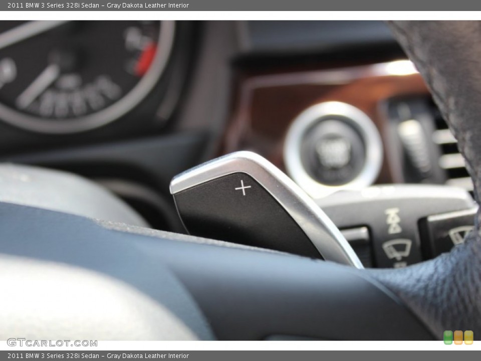 Gray Dakota Leather Interior Transmission for the 2011 BMW 3 Series 328i Sedan #80830321