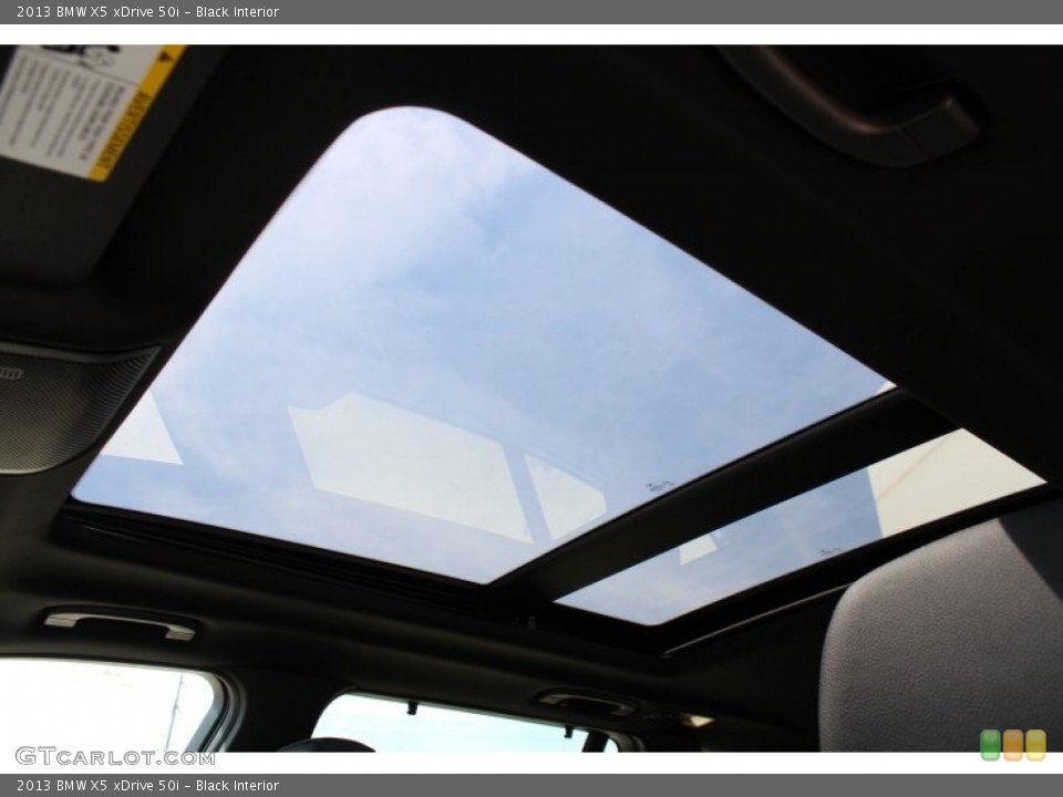 Black Interior Sunroof for the 2013 BMW X5 xDrive 50i #80832776
