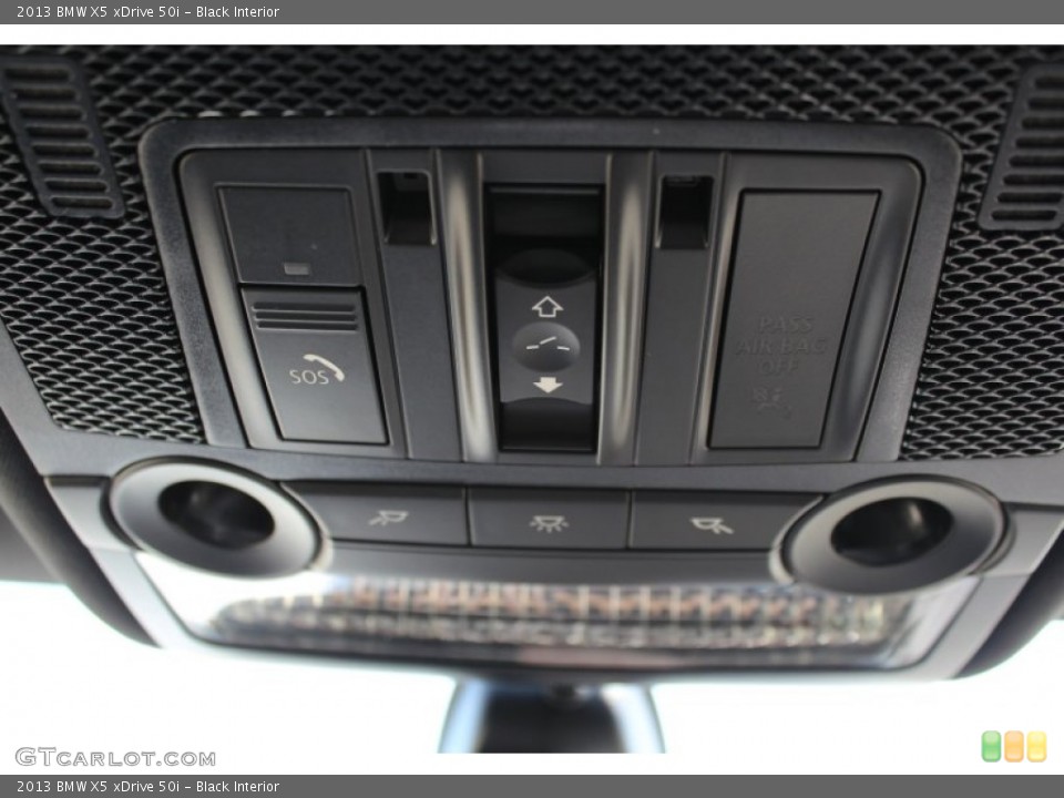Black Interior Controls for the 2013 BMW X5 xDrive 50i #80832859