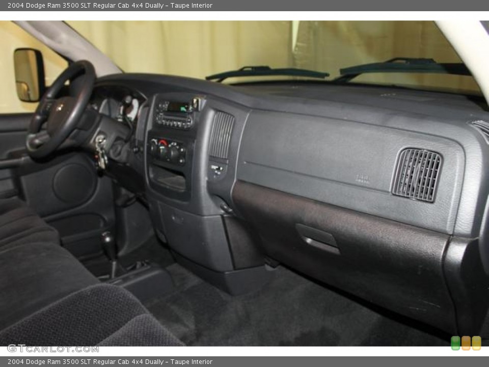 Taupe Interior Dashboard for the 2004 Dodge Ram 3500 SLT Regular Cab 4x4 Dually #80832973