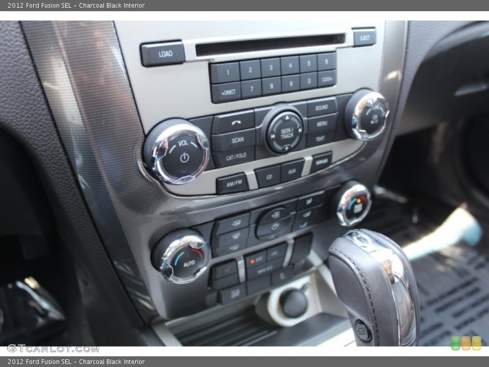 Charcoal Black Interior Controls for the 2012 Ford Fusion SEL #80833429