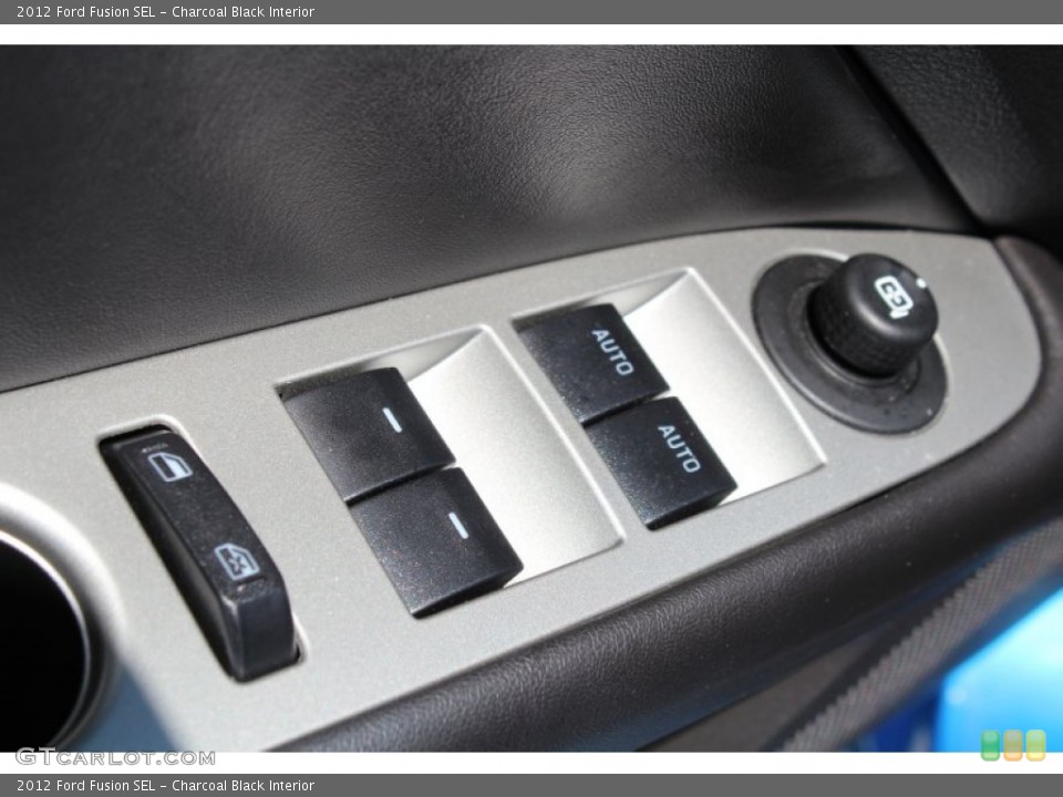 Charcoal Black Interior Controls for the 2012 Ford Fusion SEL #80833453