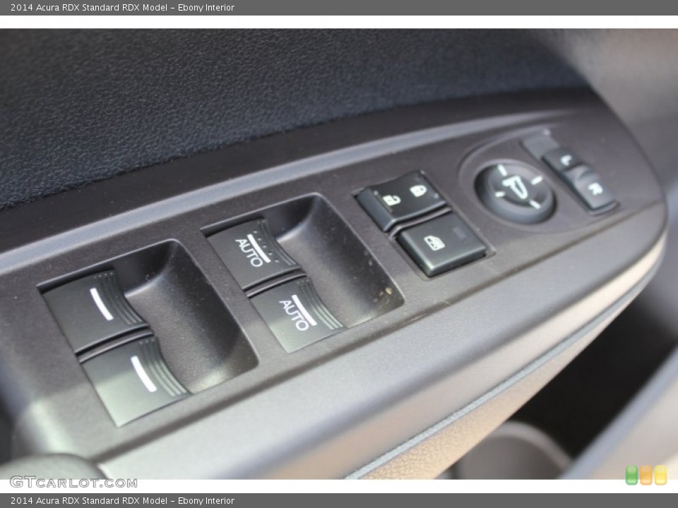 Ebony Interior Controls for the 2014 Acura RDX  #80833921