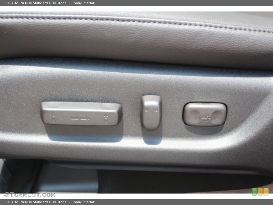Ebony Interior Controls for the 2014 Acura RDX  #80833948