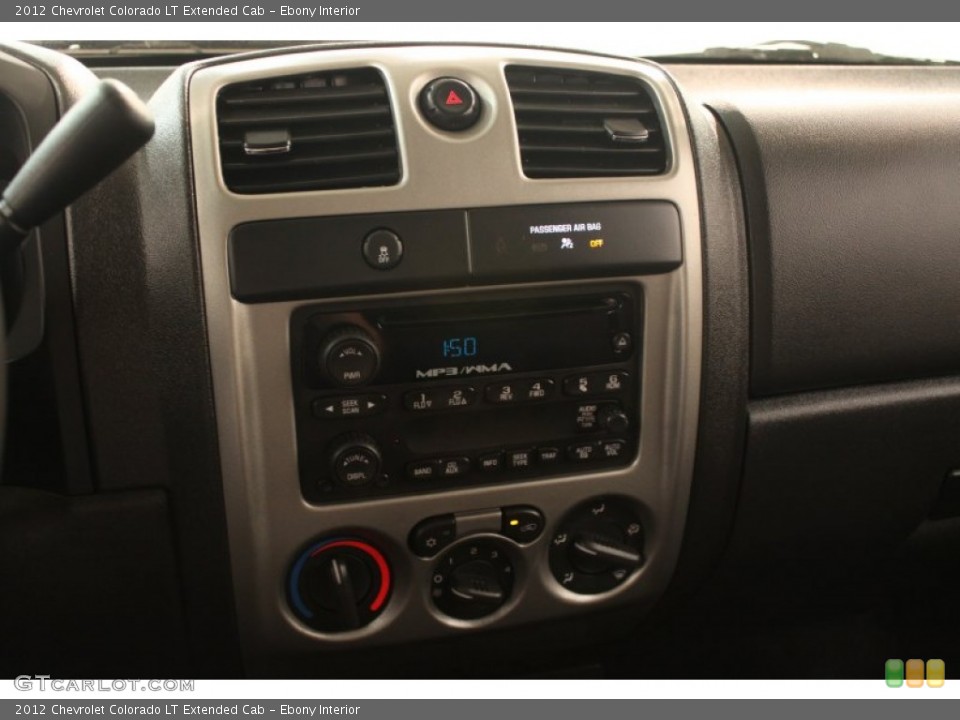 Ebony Interior Controls for the 2012 Chevrolet Colorado LT Extended Cab #80834461