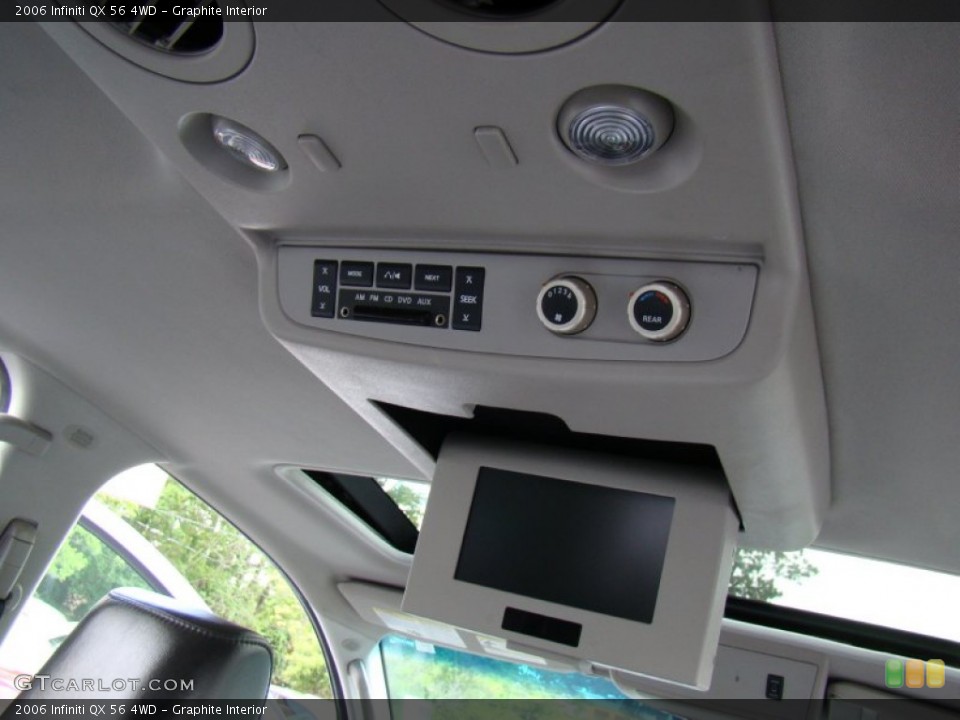 Graphite Interior Entertainment System for the 2006 Infiniti QX 56 4WD #80835080