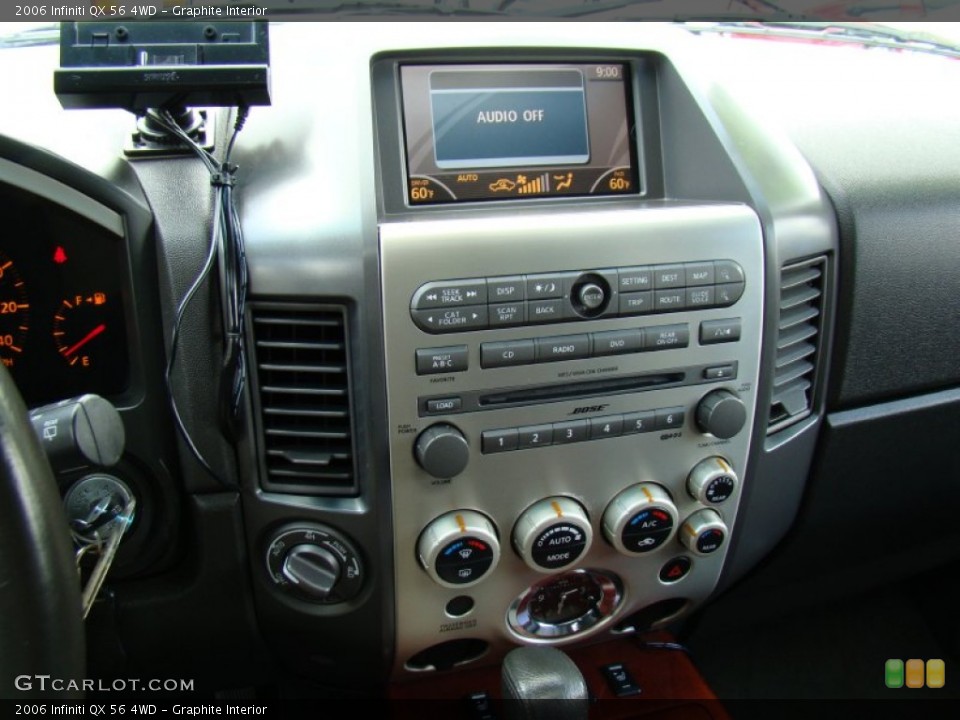 Graphite Interior Controls for the 2006 Infiniti QX 56 4WD #80835109