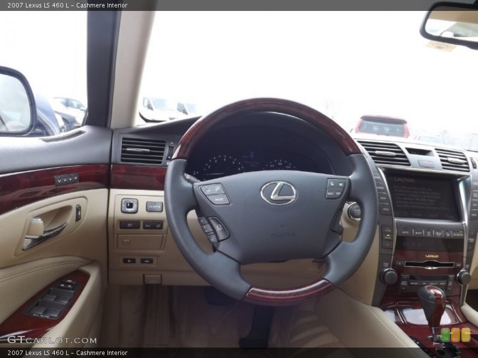 Cashmere Interior Steering Wheel for the 2007 Lexus LS 460 L #80836144