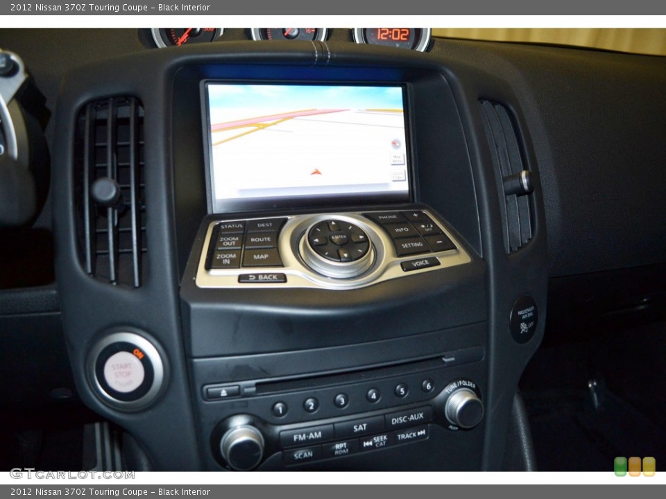 Black Interior Controls for the 2012 Nissan 370Z Touring Coupe #80837122