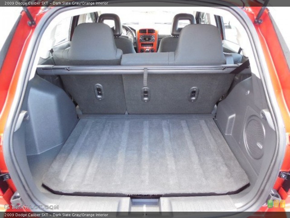 Dark Slate Gray/Orange Interior Trunk for the 2009 Dodge Caliber SXT #80838694
