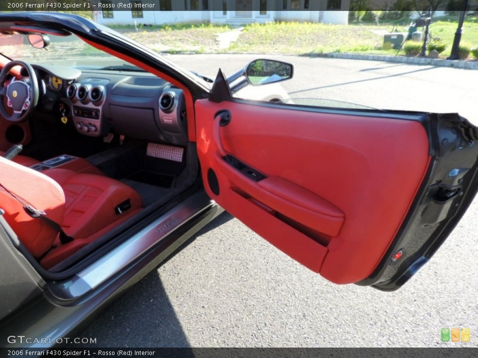 Rosso (Red) Interior Door Panel for the 2006 Ferrari F430 Spider F1 #80838774
