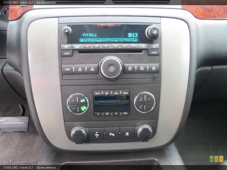 Ebony Interior Controls for the 2009 GMC Yukon SLT #80839468