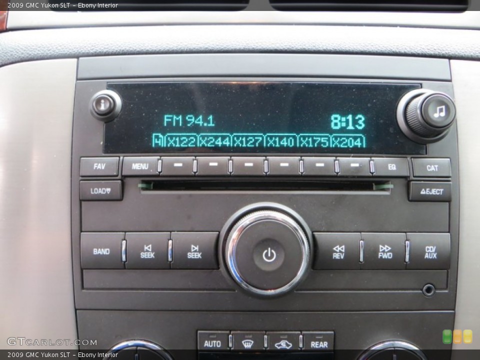 Ebony Interior Audio System for the 2009 GMC Yukon SLT #80839490