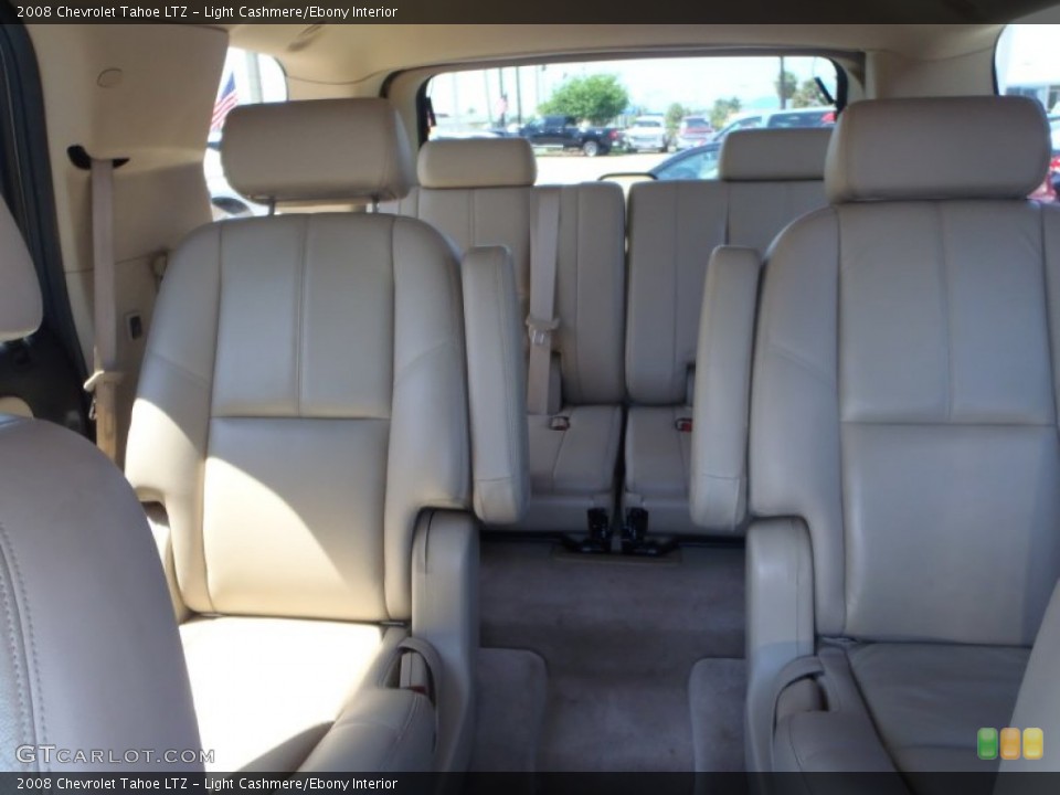 Light Cashmere/Ebony Interior Photo for the 2008 Chevrolet Tahoe LTZ #80840485