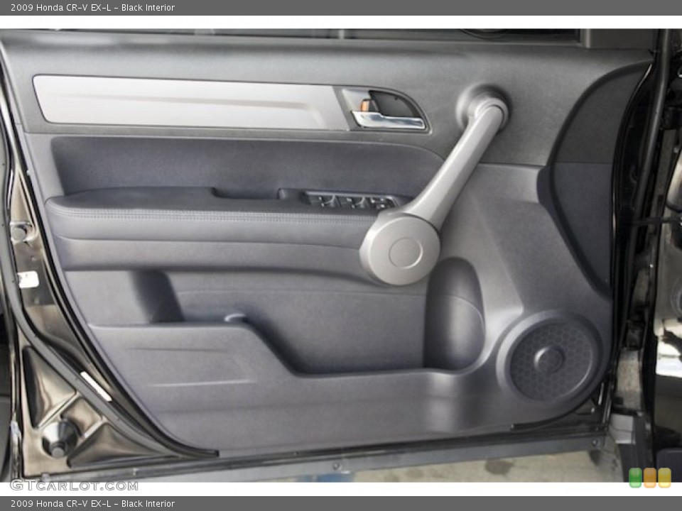 Black Interior Door Panel for the 2009 Honda CR-V EX-L #80840882