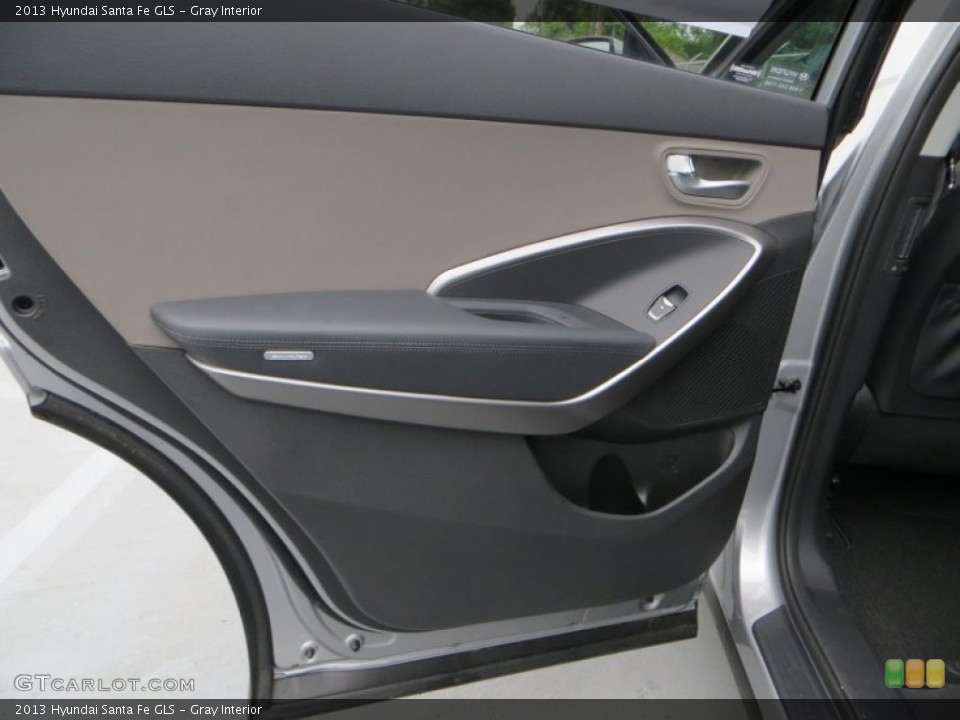 Gray Interior Door Panel for the 2013 Hyundai Santa Fe GLS #80841689