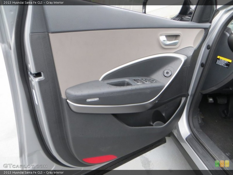 Gray Interior Door Panel for the 2013 Hyundai Santa Fe GLS #80841759