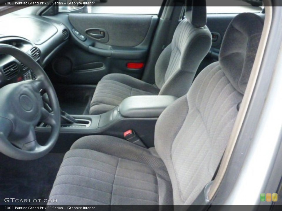 Graphite Interior Photo for the 2001 Pontiac Grand Prix SE Sedan #80842387