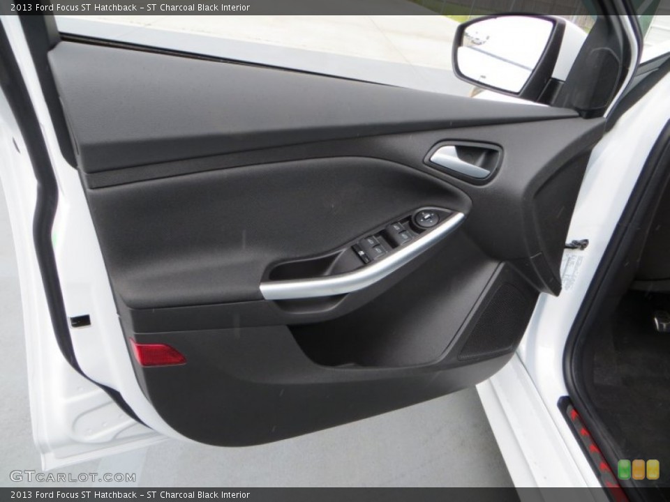 ST Charcoal Black Interior Door Panel for the 2013 Ford Focus ST Hatchback #80842523