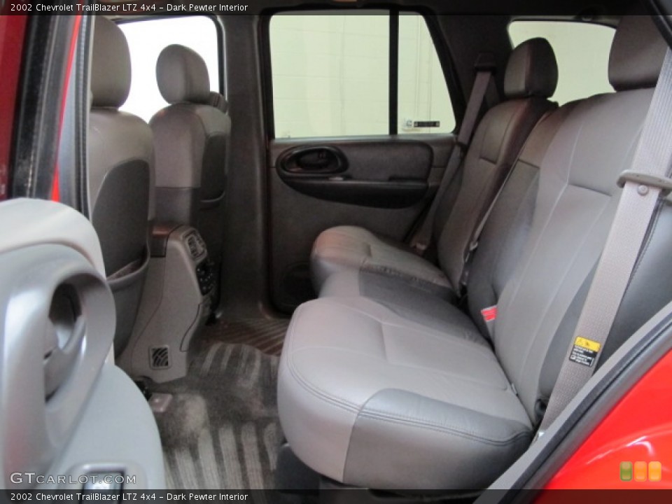 Dark Pewter Interior Rear Seat for the 2002 Chevrolet TrailBlazer LTZ 4x4 #80842561