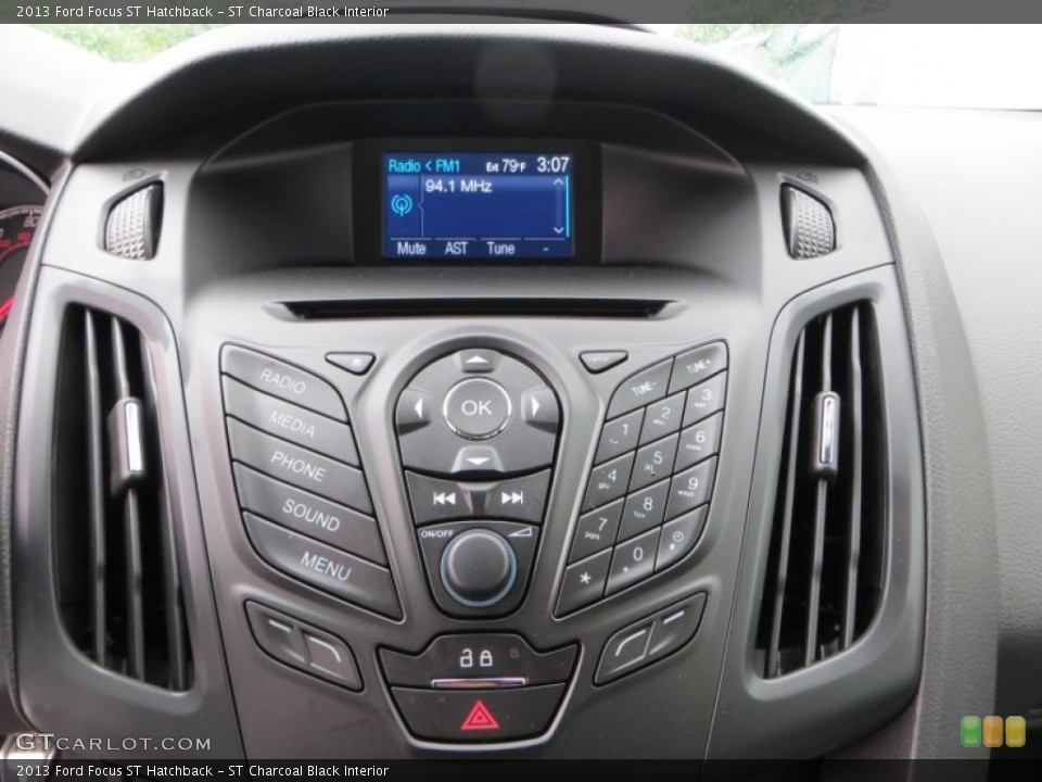 ST Charcoal Black Interior Controls for the 2013 Ford Focus ST Hatchback #80842659