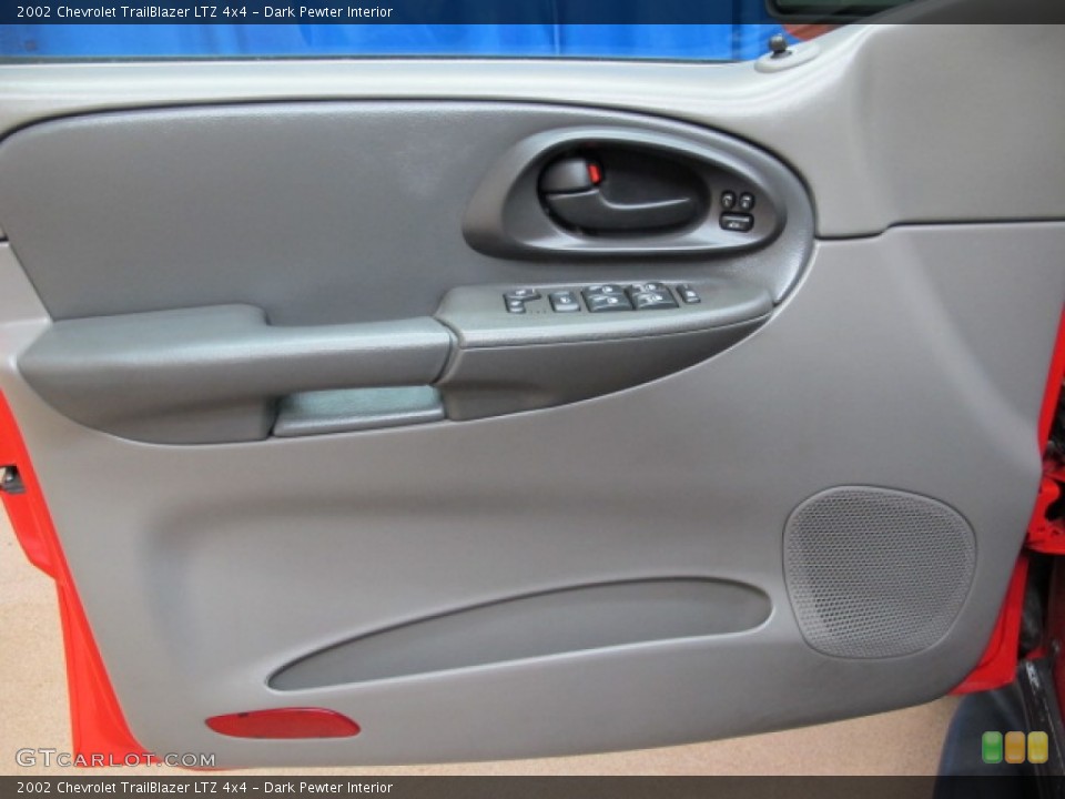 Dark Pewter Interior Door Panel for the 2002 Chevrolet TrailBlazer LTZ 4x4 #80843006