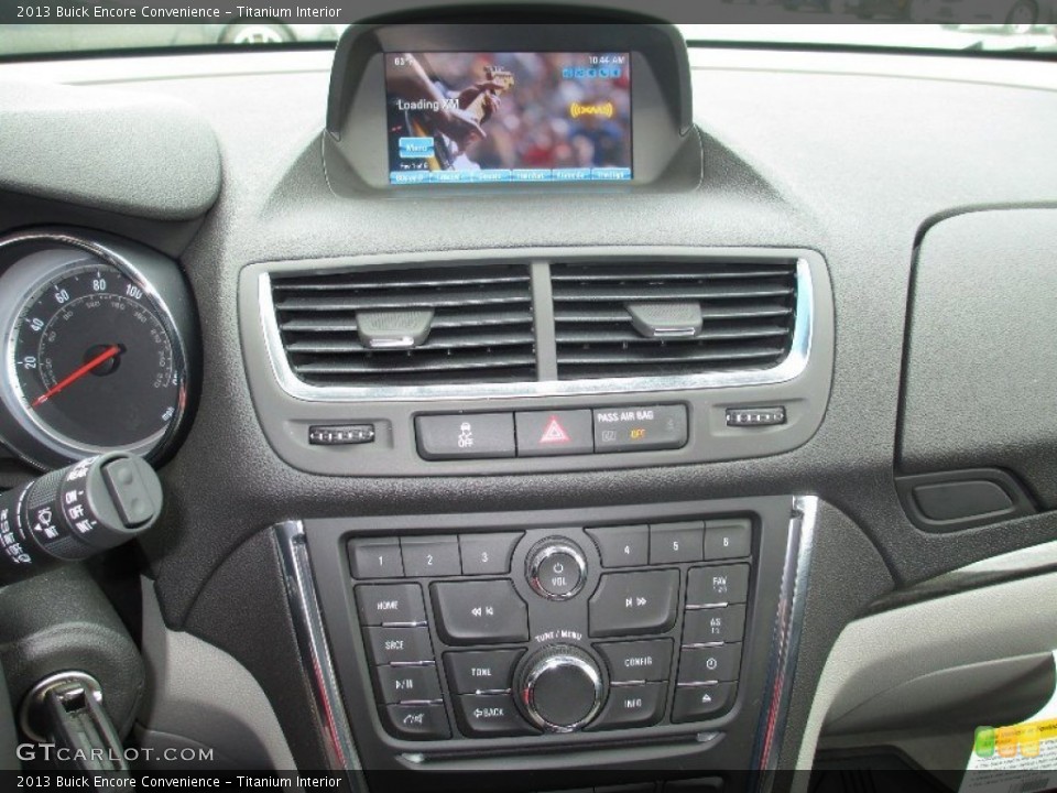 Titanium Interior Controls for the 2013 Buick Encore Convenience #80843863
