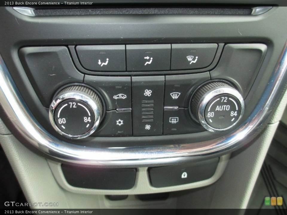 Titanium Interior Controls for the 2013 Buick Encore Convenience #80843884