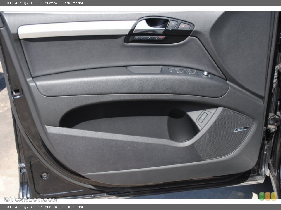 Black Interior Door Panel for the 2012 Audi Q7 3.0 TFSI quattro #80844119