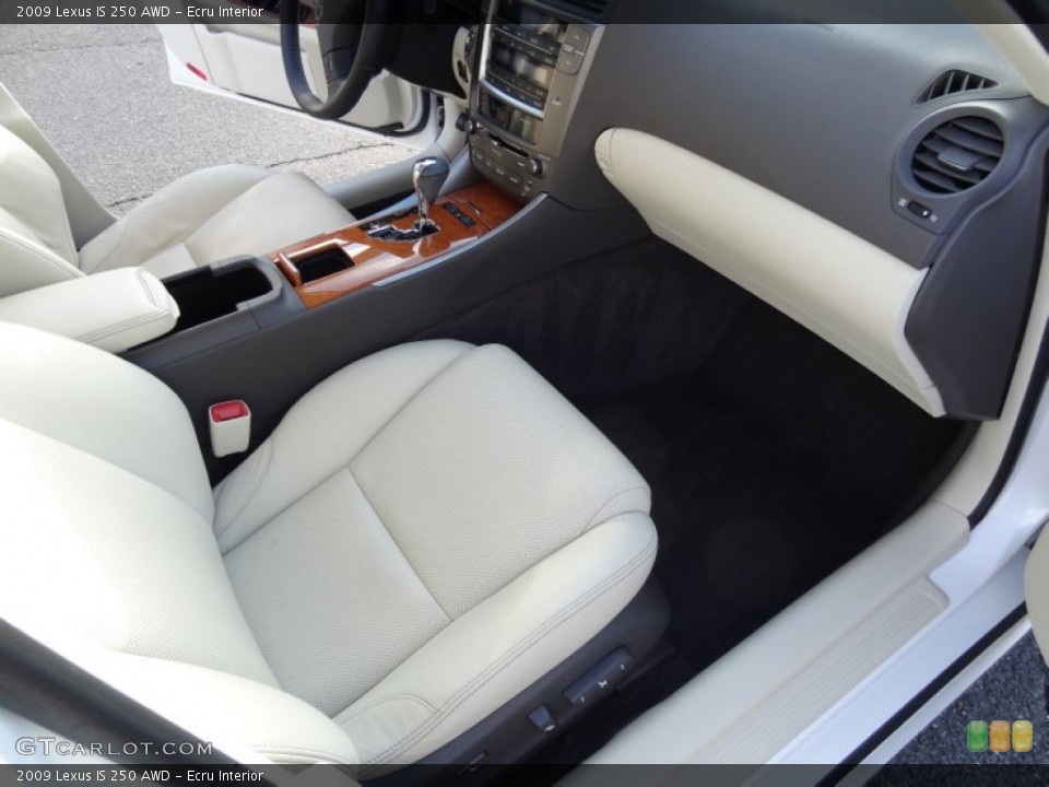 Ecru Interior Photo for the 2009 Lexus IS 250 AWD #80844419