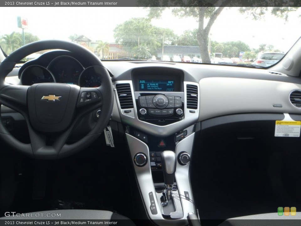 Jet Black/Medium Titanium Interior Dashboard for the 2013 Chevrolet Cruze LS #80844658
