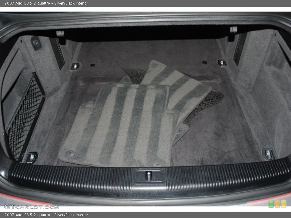 Silver/Black Interior Trunk for the 2007 Audi S8 5.2 quattro #80846197