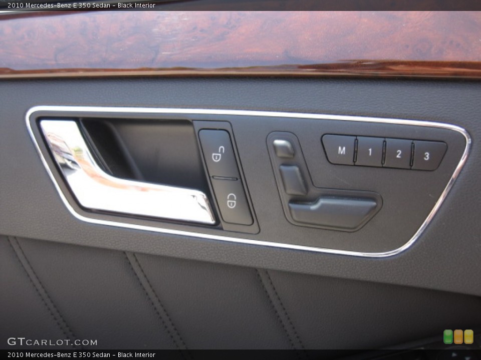 Black Interior Controls for the 2010 Mercedes-Benz E 350 Sedan #80846314