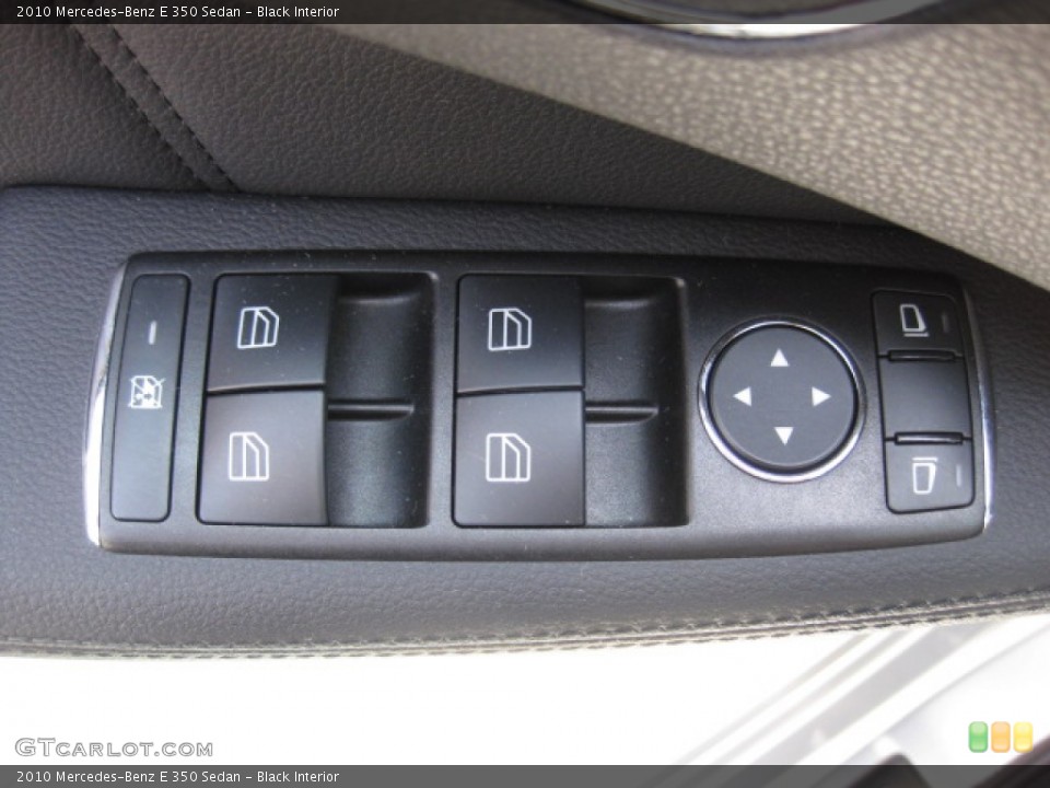 Black Interior Controls for the 2010 Mercedes-Benz E 350 Sedan #80846335